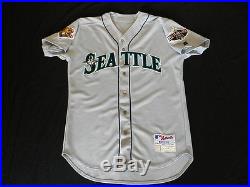 Gerald Perry 2001 Seattle Mariners game used jersey size 46 minus 2