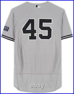Gerrit Cole New York Yankees Game-Used #45 Gray Jersey vs. Item#12977659