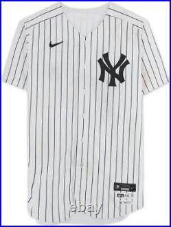 Gerrit Cole Yankees Game-Used #45 Pinstripe Jersey vs Royals on 7/29/22
