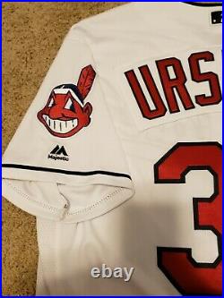 Gio Urshela Team Issued Cleveland Indians Jersey MLB Authenticated