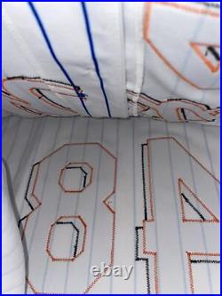 Glendon Rusch Game Used Jersey New York Mets 1999 Ais Men's 50 MLB Or R Niemann