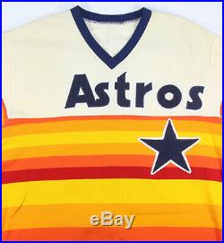 Glenn Davis Game Used Houston Astros Tequila Sunrise Jersey + Pants Uniform