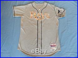 Grant Balfour 2014 Tampa Bay Rays game used jersey Memorial Day USMC camo style