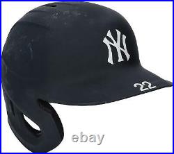 Greg Allen New York Yankees Player-Issued #22 Navy Batting Helmet Item#11752851