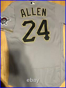 Greg Allen Pittsburgh Pirates Team Issued Jersey