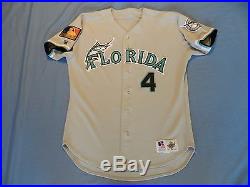Greg Colbrunn 1994 Florida Marlins game used jersey