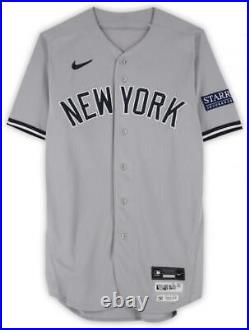 Greg Weissert New York Yankees Game-Used #85 Gray Jersey vs. Kansas