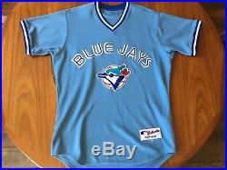 Gregg Zaun Toronto Blue Jays Game Worn/Issued 2008 Powder Blue Jersey