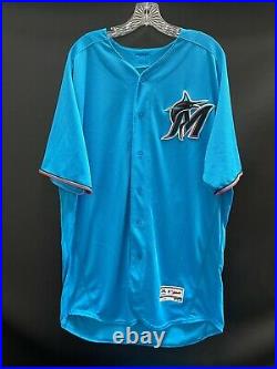 Guilmet #66 Miami Marlins Game Used Stitched Authentic Jersey Spring Training