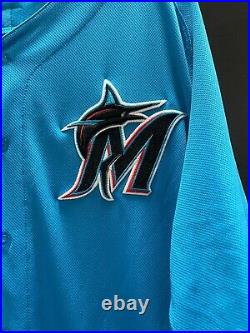 Guilmet #66 Miami Marlins Game Used Stitched Authentic Jersey Spring Training