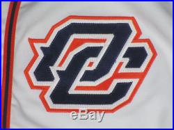 HOF GARY CARTER GAME USED 2008 Orange County Flyers Jersey 1986 Mets Expos