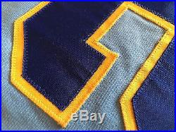 HOF Game Used Don Sutton Milwaukee Brewers 1984 Road Baseball Jersey-Sand-Knit