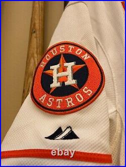 Hector Ambriz 2013 Astros Memorial Day Game Used Jersey MLB Authenticated