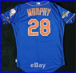 Historic Daniel Murphy 2015 NLCS Games 1&2 Game Used New York Mets Jersey (MVP)