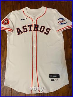 Houston Astros 2024 Game Issued Un Used Jackie Robinson Jersey #42 Size 46