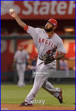 Howie Kendrick 2014 ANGELS Game-Worn Road ALDS Jersey #47 Used Uniform! MLB LOA