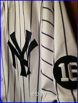 Hoy Jun Park GAME USED 3/7/21 New York Yankees Spring Training Jersey Nameplate