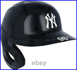 Hoy Park New York Yankees PU #98 Navy Batting Helmet from the 2021 MLB Season