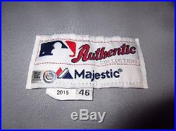 Huston Street 2015 Game Used Worn Angels TBTC 1965 Jersey Hat Pants MLB Auth x 3