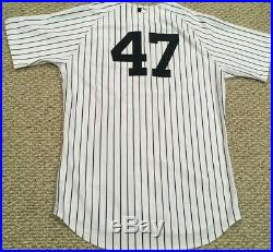 IVAN NOVA size 50 2012 Yankees GAME USED Jersey OPENING DAY PINSTRIPES MLB HOLO