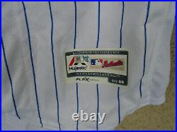 Ian Happ 2019 White Chicago Cubs Team Issued Game Jersey MLB 150 Patch