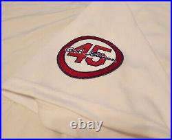 J. A. Happ 2021 Game Used St. Louis Cardinals Jersey Bob Gibson Patch 9/30/21