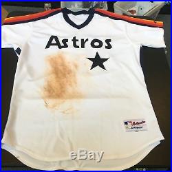 J. D. Martinez Signed Rookie Game Used 2012 Houston Astros Retro Jersey MLB Auth