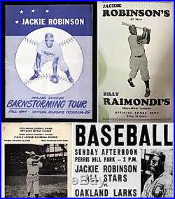 JACKIE ROBINSON ALL STAR JACKET-ANONYMOUSLY CUSTOM MADE BARNSTORMING COAT c. 1948