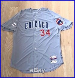 Jon Lester Game Issued Used Worn Chicago Cubs Jersey 2015 Mlb Hologram Rare 2016