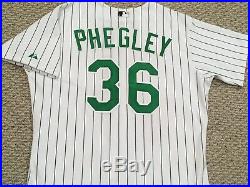 JOSH PHEGLEY size 48 #36 2013 Chicago White Sox game used jersey home white MLB