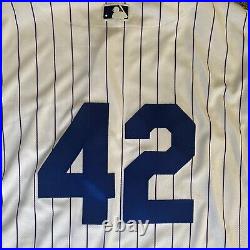 Jackie Robinson 42 Patch Colorado Rockies Game Issued Jersey 2022 Size 50