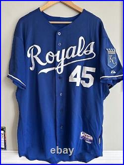 Jason Adam Kansas City Royals Blue Alternate Jersey Authentic Cool Base Size 50