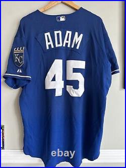 Jason Adam Kansas City Royals Blue Alternate Jersey Authentic Cool Base Size 50