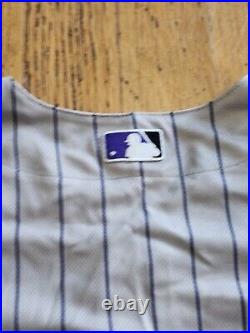 Jason Hammel Game Worn Jersey Jackie Robinson Day 2009 Colorado Rockies Vs Cubs