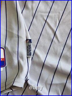 Jason Hammel Game Worn Jersey Jackie Robinson Day 2009 Colorado Rockies Vs Cubs