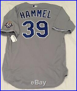 Jason Hammel game used Kansas City Royals Jersey MLB Authenticated Cubs