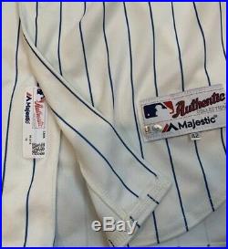 Javier Baez Chicago Cubs Game Used Worn Jersey Pants Bat 1969 TBTC MLB Auth