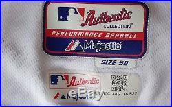 Jayson Werth game used jersey 2014 Washington Nationals MLB Holo COA