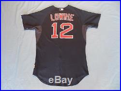 Jed Lowrie 2010 Boston Red Sox game used jersey MLB authenticated