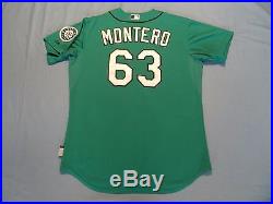 Jesus Montero 2013 Seattle Mariners game used jersey MLB authenticated