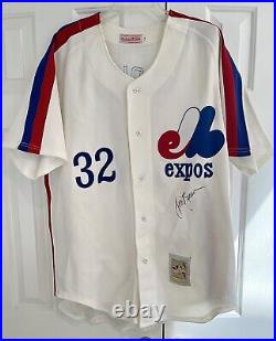 Jim Brower 9/15/02 Game Worn Used Signed Montreal Expos Jersey & Pants MLB Holo