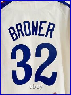 Jim Brower 9/15/02 Game Worn Used Signed Montreal Expos Jersey & Pants MLB Holo