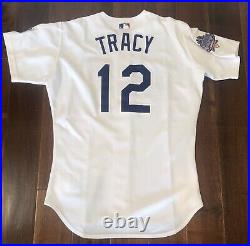 Jim Tracy 2002 Game Used Worn Dodgers Jersey