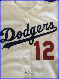 Jim Tracy 2002 Game Used Worn Dodgers Jersey