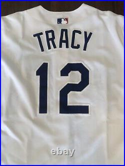 Jim Tracy 2002 Game Used Worn Dodgers Jersey