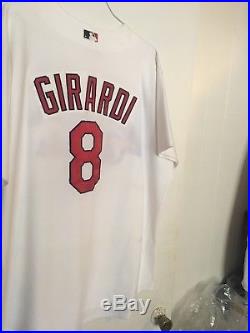 Joe Girardi 2003 game worn St Louis Cardinals jersey super rare NY Yankees