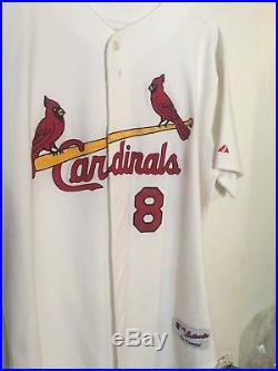 Joe Girardi 2003 game worn St Louis Cardinals jersey super rare NY Yankees