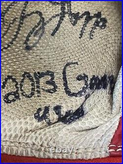 Joey Gallo Texas Rangers Game Used Batting Glove 2013 New York Yankees RH