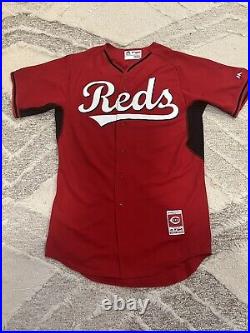 Joey Votto Cincinnati Reds Game Issue On Field Jersey Size 44 Authentic MLB RARE