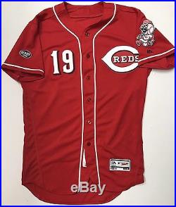 Joey Votto Cincinnati Reds Game Used Worn Home Run Jersey MLB Authenticated